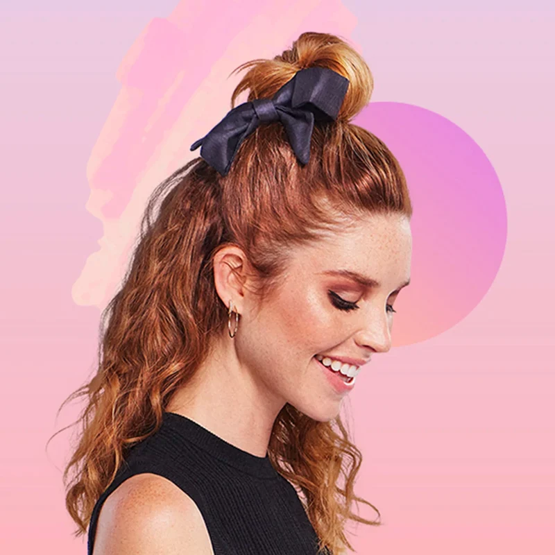 Invisibobble Wrapstar Snake It Off - élastique spirale avec ruban noir