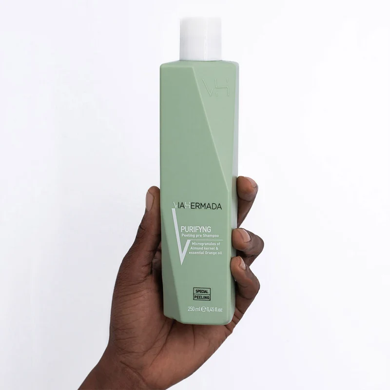 VIAHERMADA Purifyng Peeling 250ml Shampoo 250ml Lotion 125ml