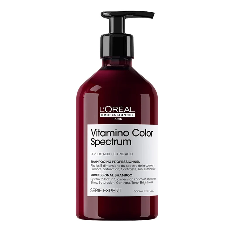 L'Oréal Professionnel Paris Vitamino Color Spectrum Shampoo 500ml - shampooing cheveux colorés