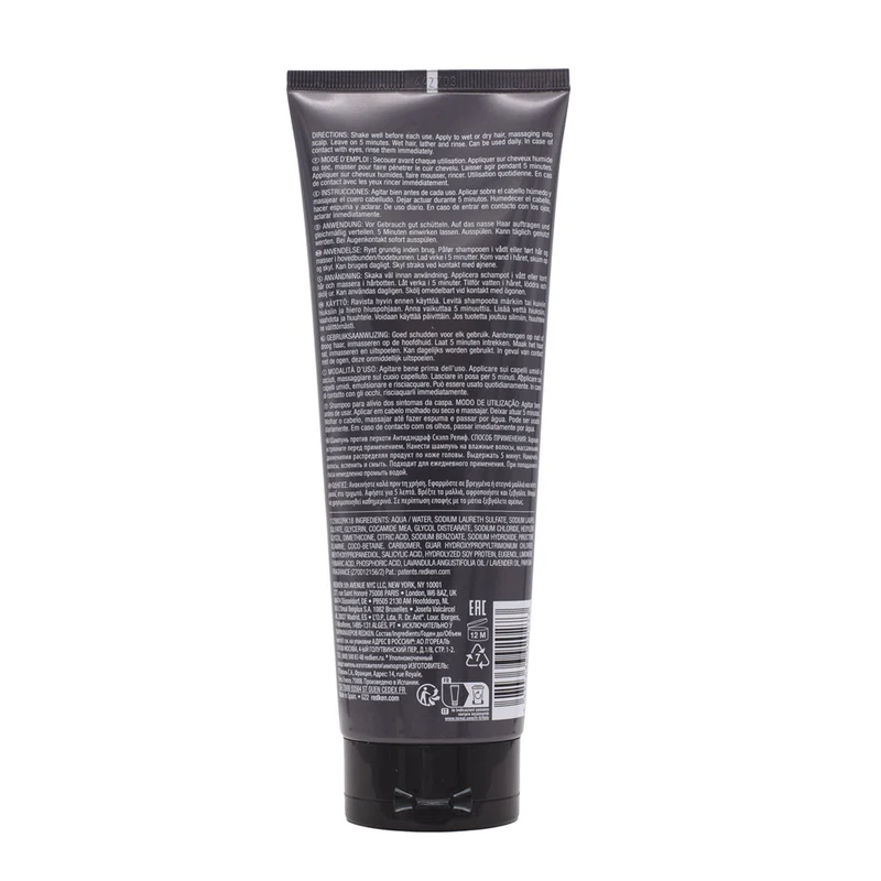 Redken Scalp Relief Dandruff Shampoo 250ml - shampooing anti-pelliculaire