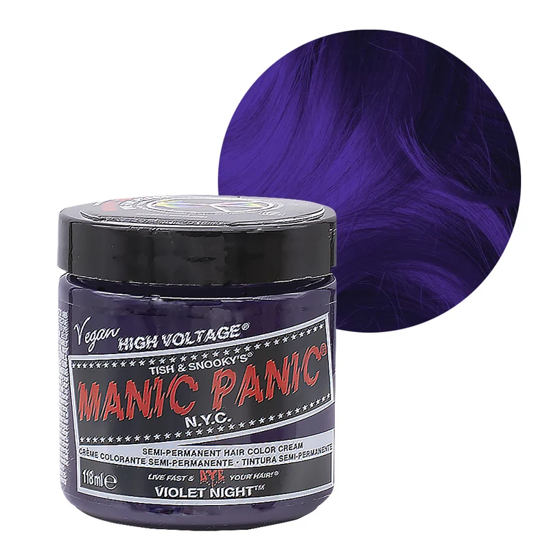 Manic Panic Classic High Voltage Violet Night 118ml - crème colorante semi-permanente