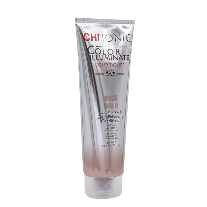 CHI Color Illuminate Revitalisant Coloré Or Rose 251ml