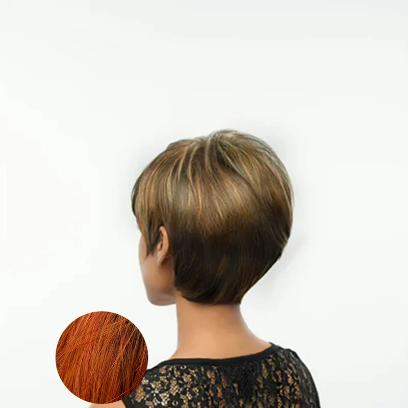Hairdo Angled Cut feu rouge