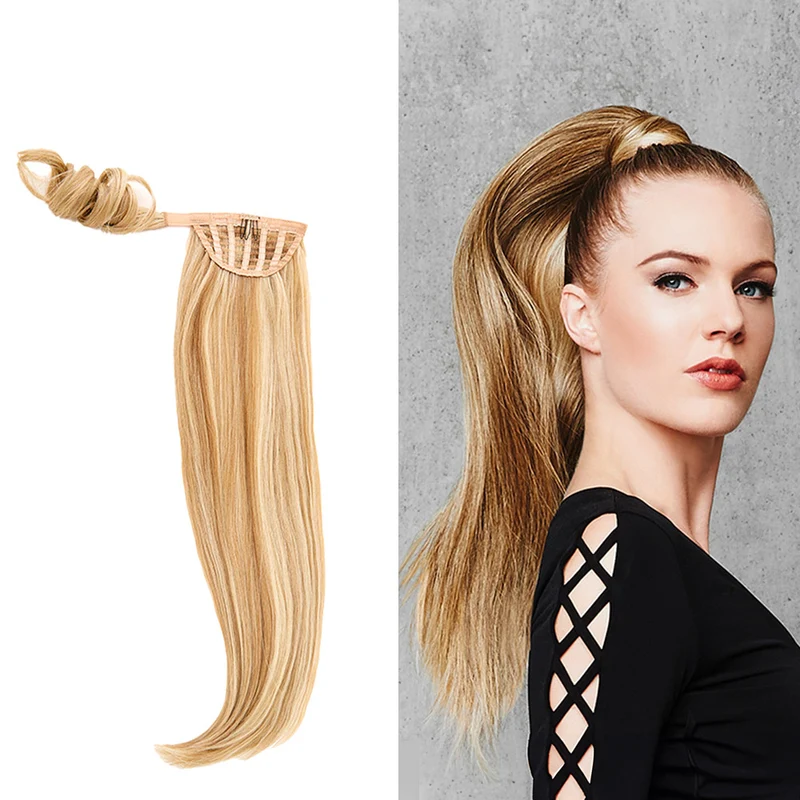 Hairdo Queue de cheval Lisse R6/30H Marron Moyen Cuivre 64cm