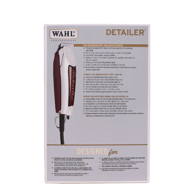 Wahl Trimmer Wide Detailer - tondeuse pour des finitions près de la peau