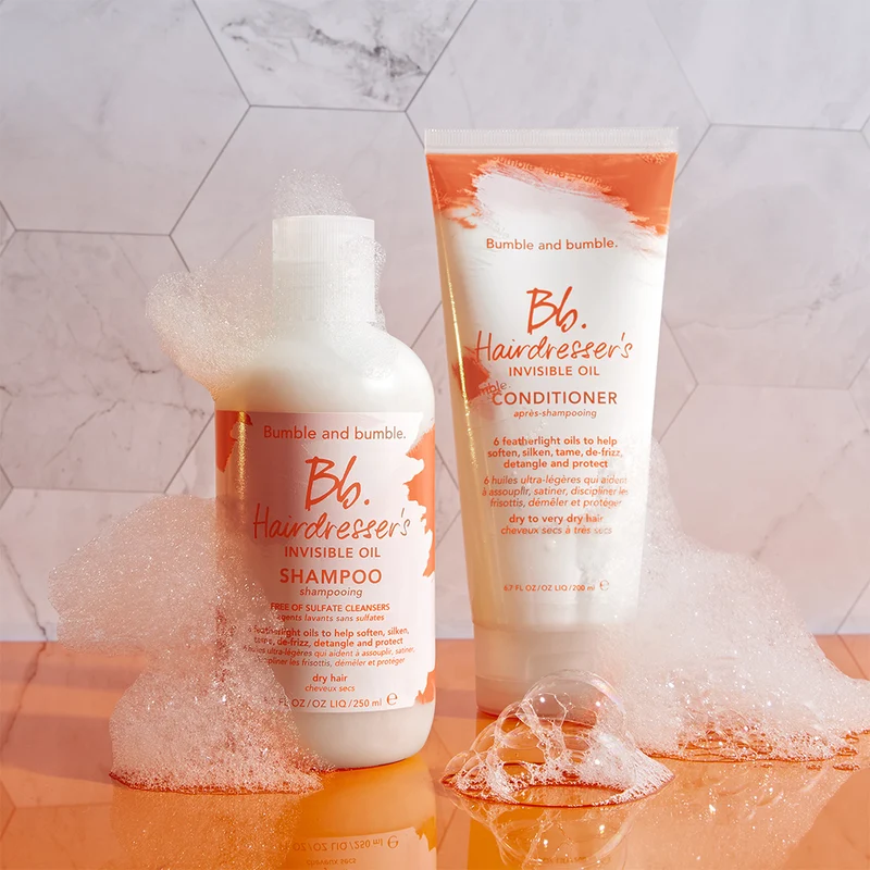 Bumble and bumble. Bb. Hairdresser's Invisible Oil Conditioner 200ml-après -shampooing hydratant