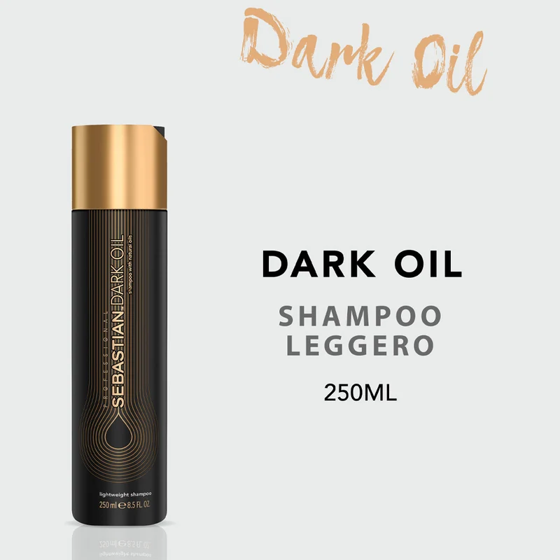 Sebastian Dark Oil Lightweight Shampoo 250ml - shampooing hydratant léger