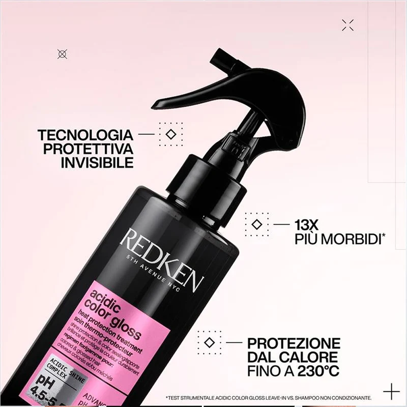 Redken Acidic Color Gloss Leave-In Treatment 190ml - soin sans rinçage pour cheveux colorés