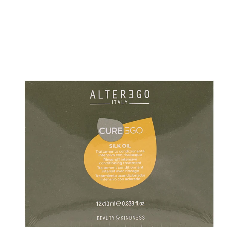Alterego CurEgo Silk Oil Intensive Lotion 12x10ml - soin conditionnant intensif par rinçage