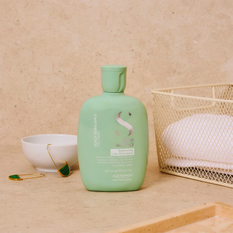 Alfaparf Milano Semi Di Lino Scalp Rebalance Balancing Low Shampoo 250ml - shampooing délicat séborégulateur