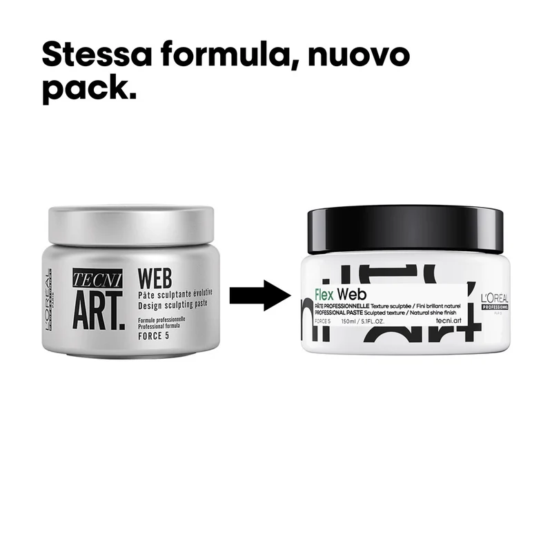 L'Oréal Tecni Art Web Sculpting Paste 150ml - cire coiffante
