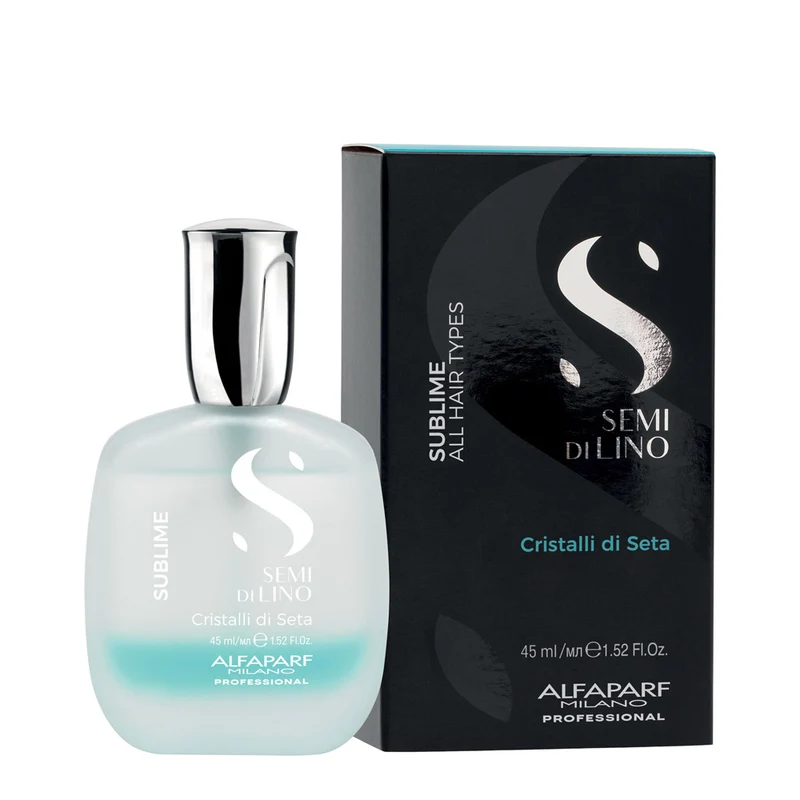 Alfaparf Milano Semi Di Lino Sublime Cristalli di Seta 45ml - sérum soyeux