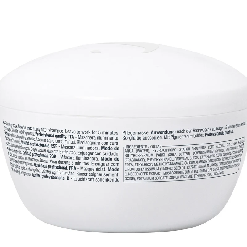 Alfaparf Milano Semi Di Lino Diamond Illuminating Mask 200ml - masque brillance