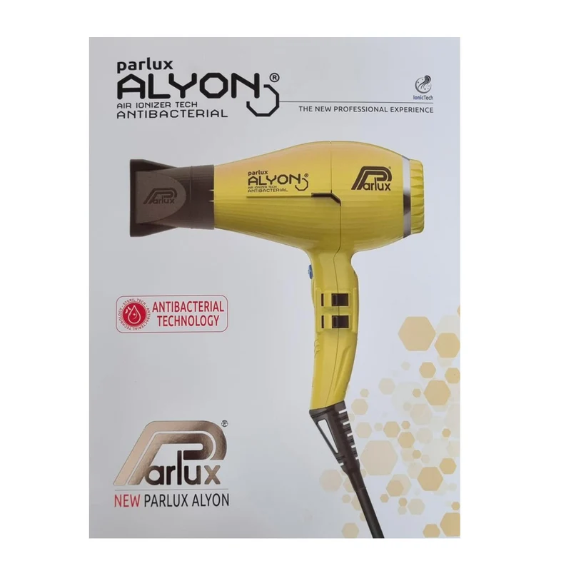 Parlux Alyon Air ionizer tech Eco friendly Jaune - Sèche cheveux