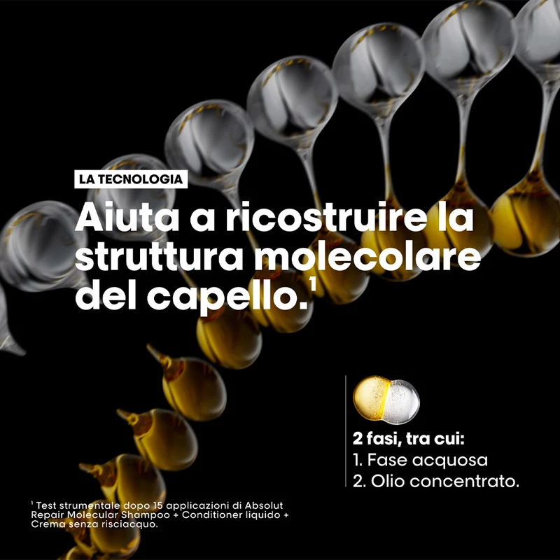 L'Oreal Professionnel Paris Serie Expert Absolut Repair Molecular Oil 90ml - huile cheveux abîmés