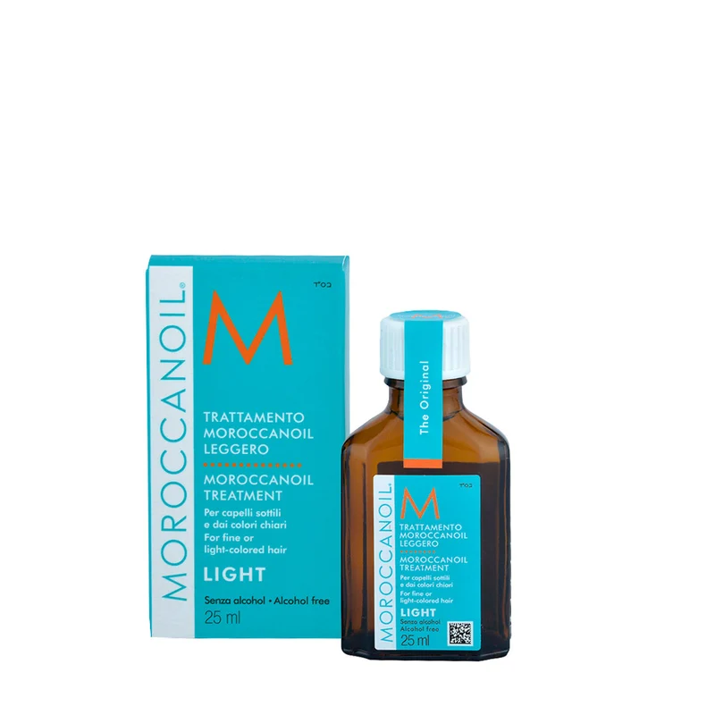 Moroccanoil Oil treatment light 25ml - Huile pour cheveux fins ou clairs