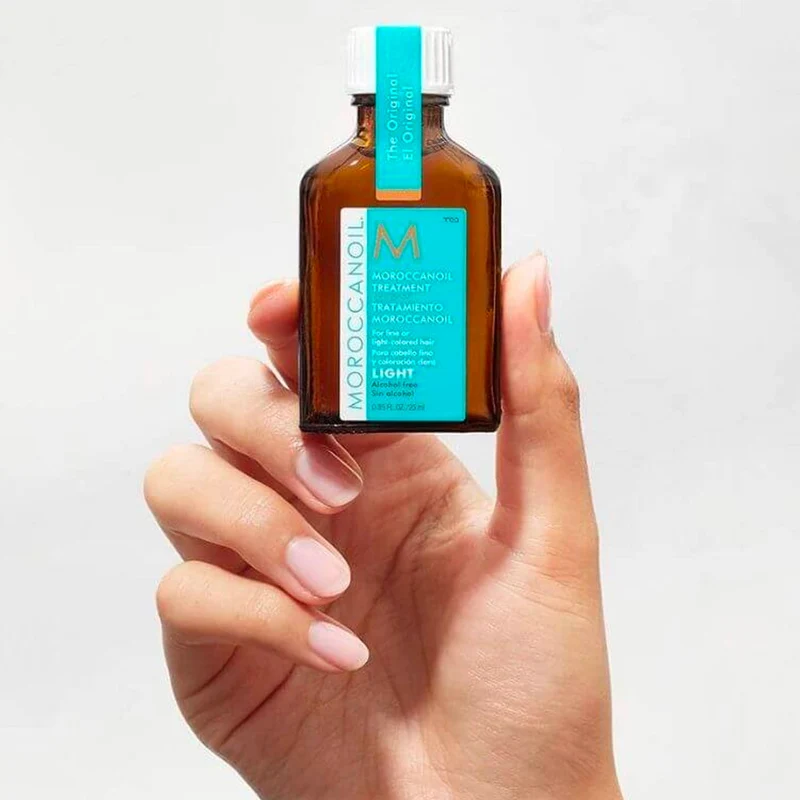 Moroccanoil Oil treatment light 25ml - Huile pour cheveux fins ou clairs