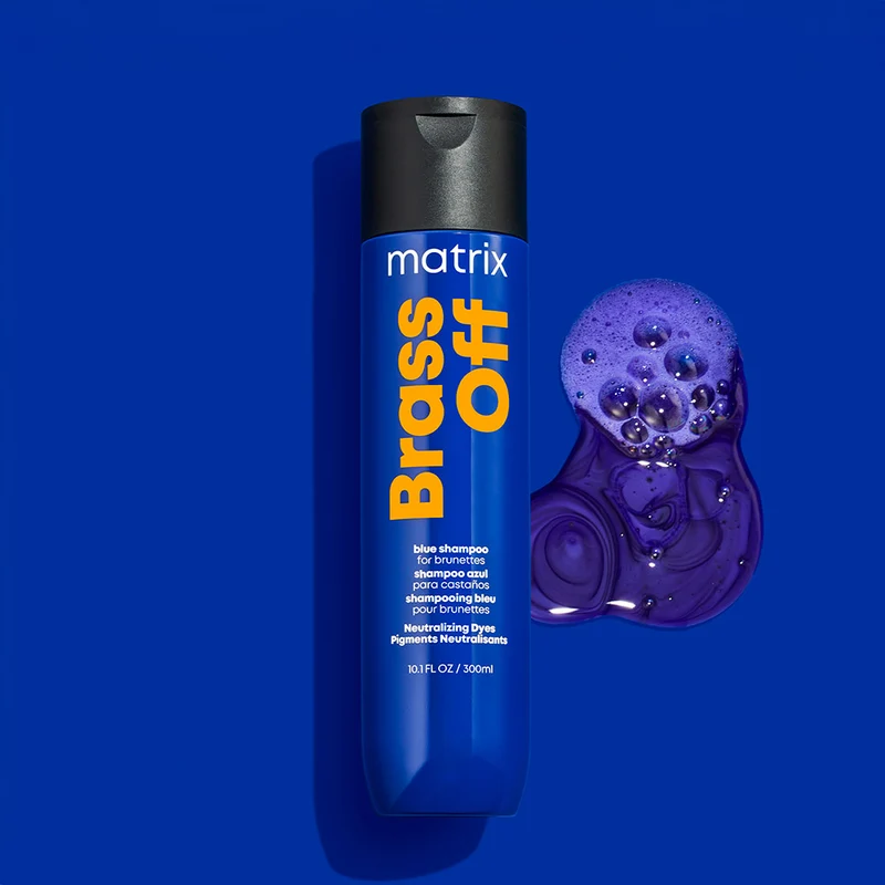 Matrix Haircare Brass Off Shampoo 300ml - shampooing neutralisant anti-orange