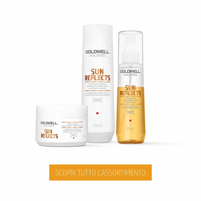 Goldwell Dualsenses Sun Reflects 60 Sec Treatment 200ml - traitement pour cheveux stressés par le soleil