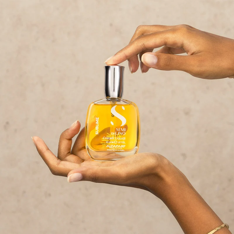 Alfaparf Milano Semi Di Lino Sublime Cristalli Liquidi The Original 50ml - serum illuminateur