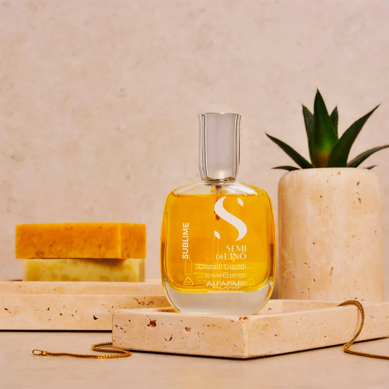 Alfaparf Milano Semi Di Lino Sublime Cristalli Liquidi The Original 50ml - serum illuminateur