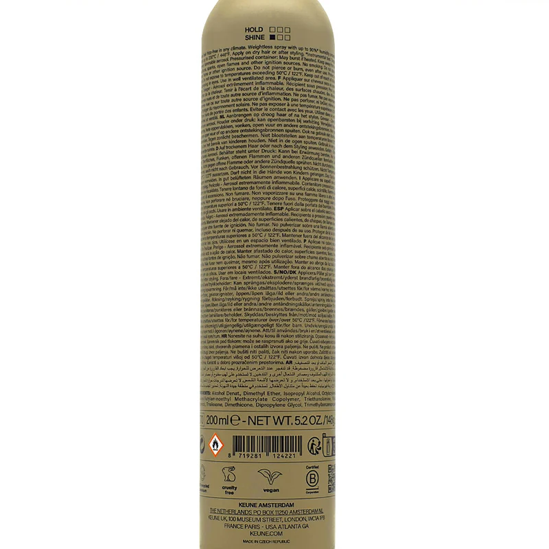 Keune Style Climate Control Wewightless Humidity Shield 200ml - spray anti-frisottis