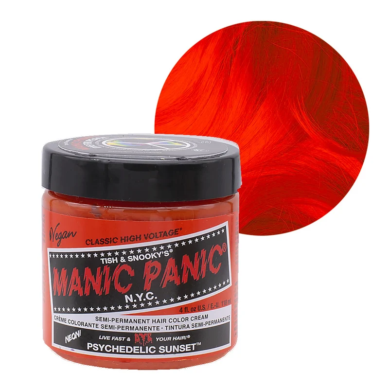 Manic Panic Classic High Voltage Psychedelic Sunset 118ml - crème colorante semi-permanente