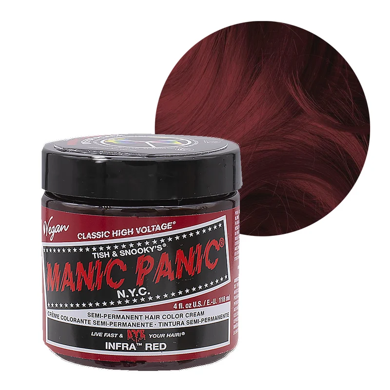 Manic Panic Classic High Voltage Infra Red 118ml - crème colorante semi-permanente