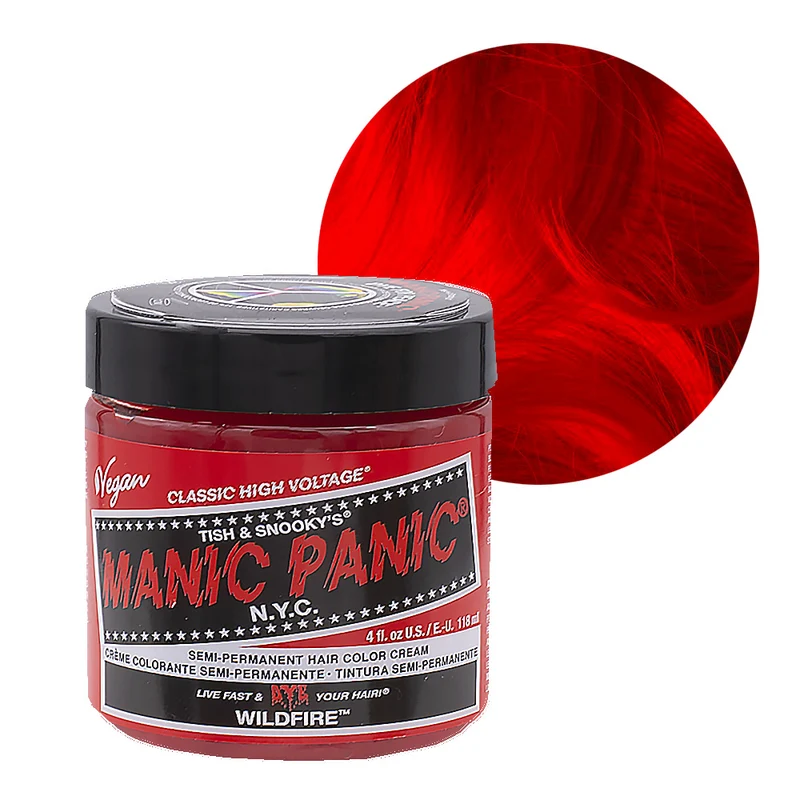 Manic Panic Class High Voltage Wildfire 118ml - crème colorante semi-permanente