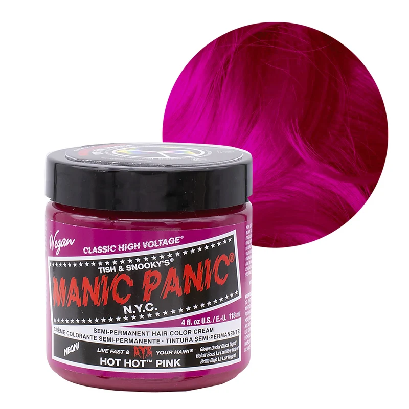 Manic Panic Classic High Voltage Hot Hot Pink 118ml - crème colorante semi-permanente