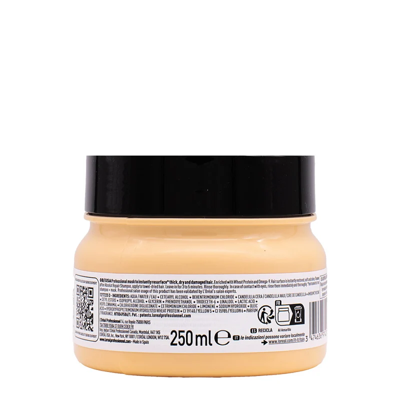 L'Oréal Professionnel Paris Serie Expert Absolut Repair Mask 250ml - masque cheveux abîmés