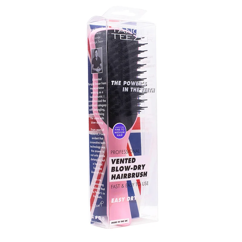 Tangle Teezer Easy Dry & Go Dusky Pink/Black - brosse de séchage