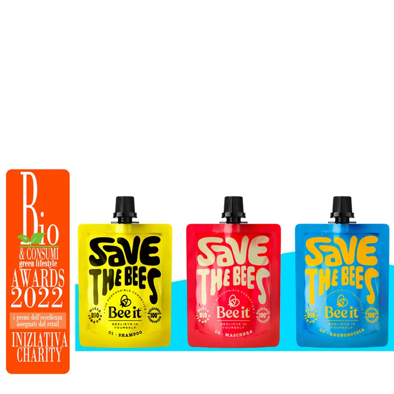 Bee It Gel douche régénérant 50 ml - peau et cuir chevelu sensibles