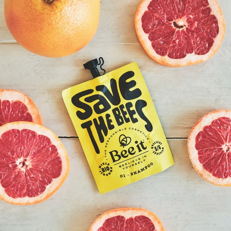 Bee it Nourishing Shampoo 50ml - cuir chevelu et cheveux abîmés