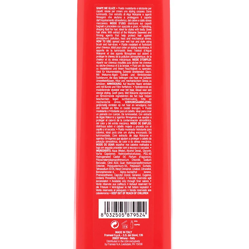 Framesi For-Me 222 Shape Me Glaze 200ml - sérum restructurant