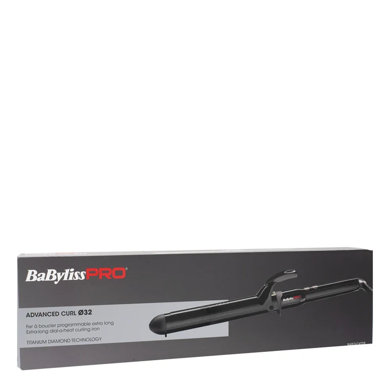 Babyliss Extra Long Babyliss Pro en Titane Diamant 32mm BAB2474TDE