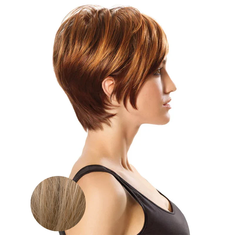 Hairdo Angled Cut perruque Blond clair