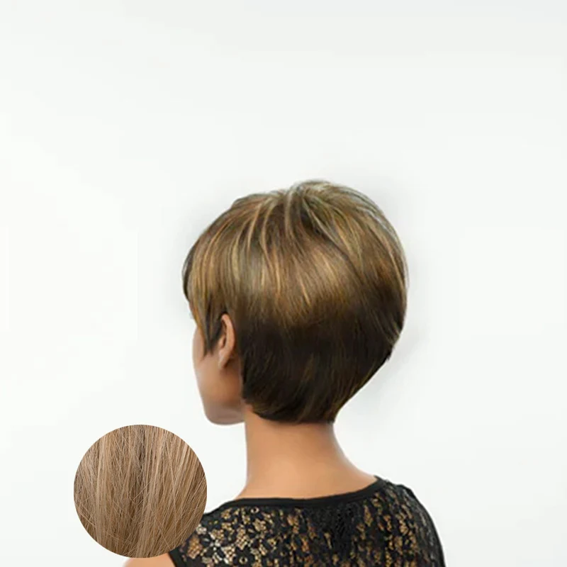 Hairdo Angled Cut perruque Blond clair