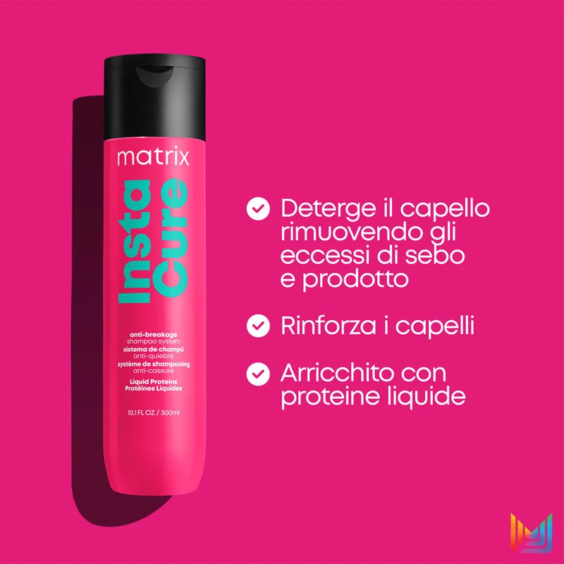 Matrix Haircare Instacure Shampoo 300ml - shampooing anti-casse