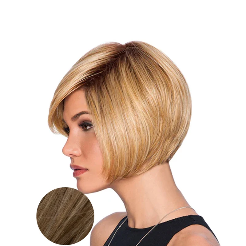 Hairdo Bob Layered Perruque blonde dorée foncée