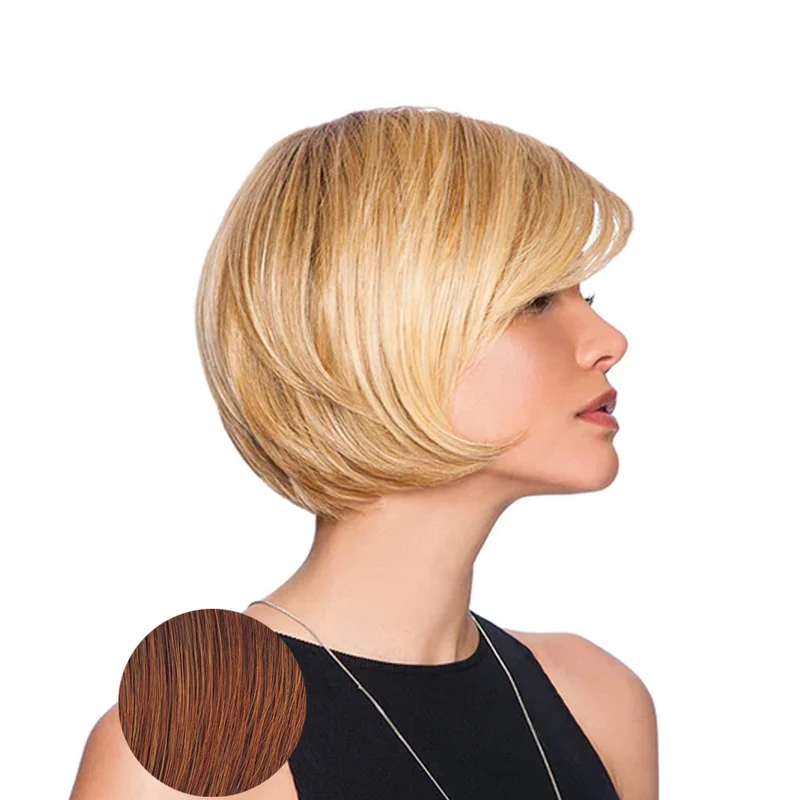 Hairdo Bob Perruque Brun Rubis Moyen