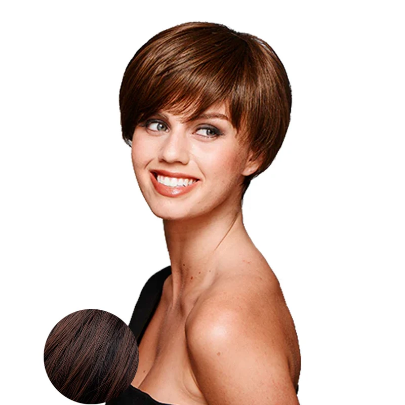 Hairdo Short & Sleek Perruque marron cerise
