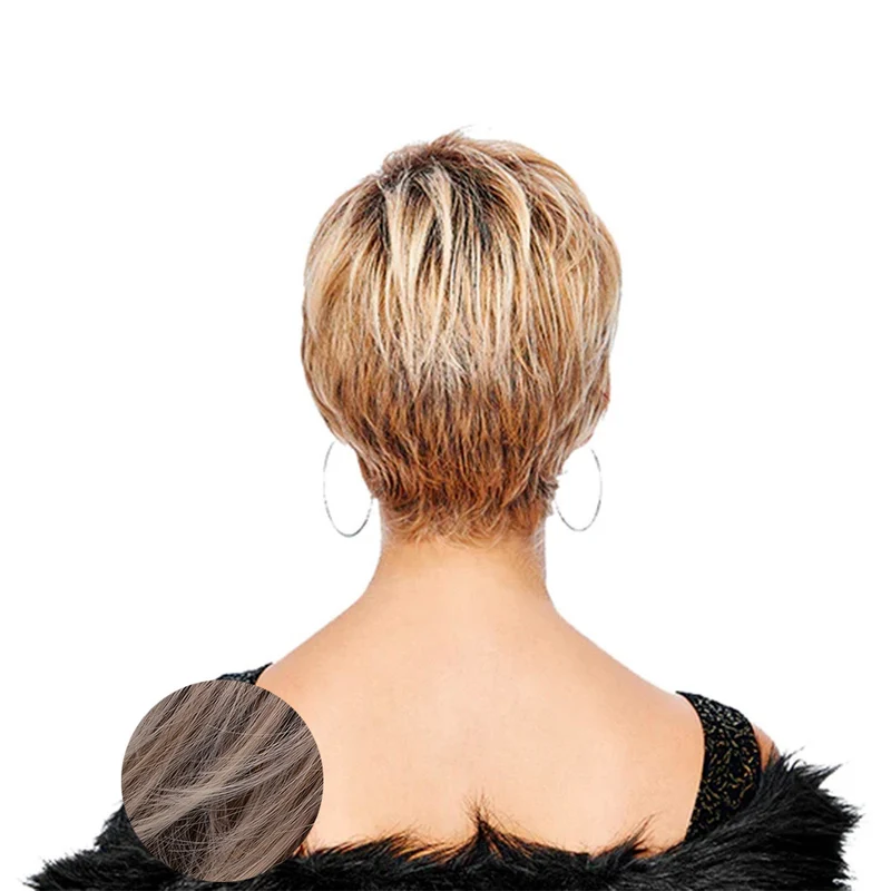 Hairdo Sweet Pixie RL19/23SS blonde cendrée claire avec racine brune