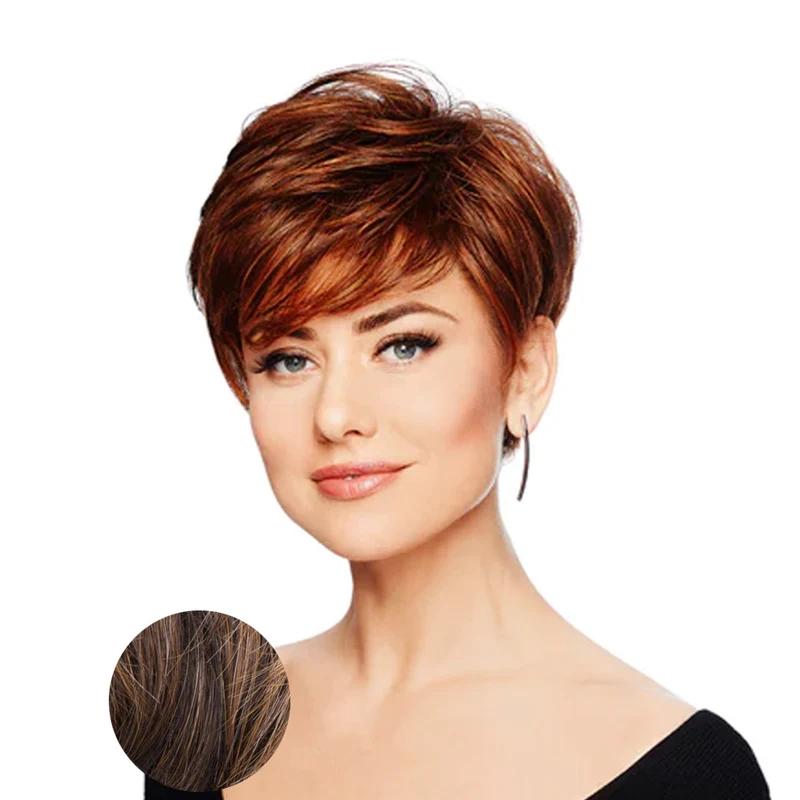 Hairdo Perfect Pixie RL8/29SS Noisette brun moyen