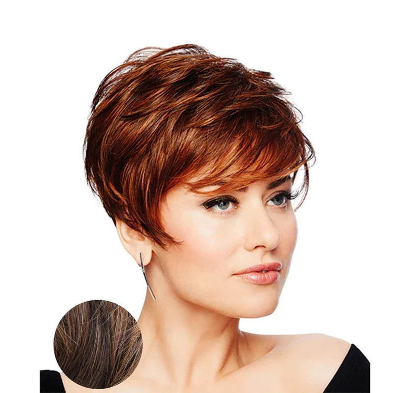 Hairdo Perfect Pixie RL8/29SS Noisette brun moyen