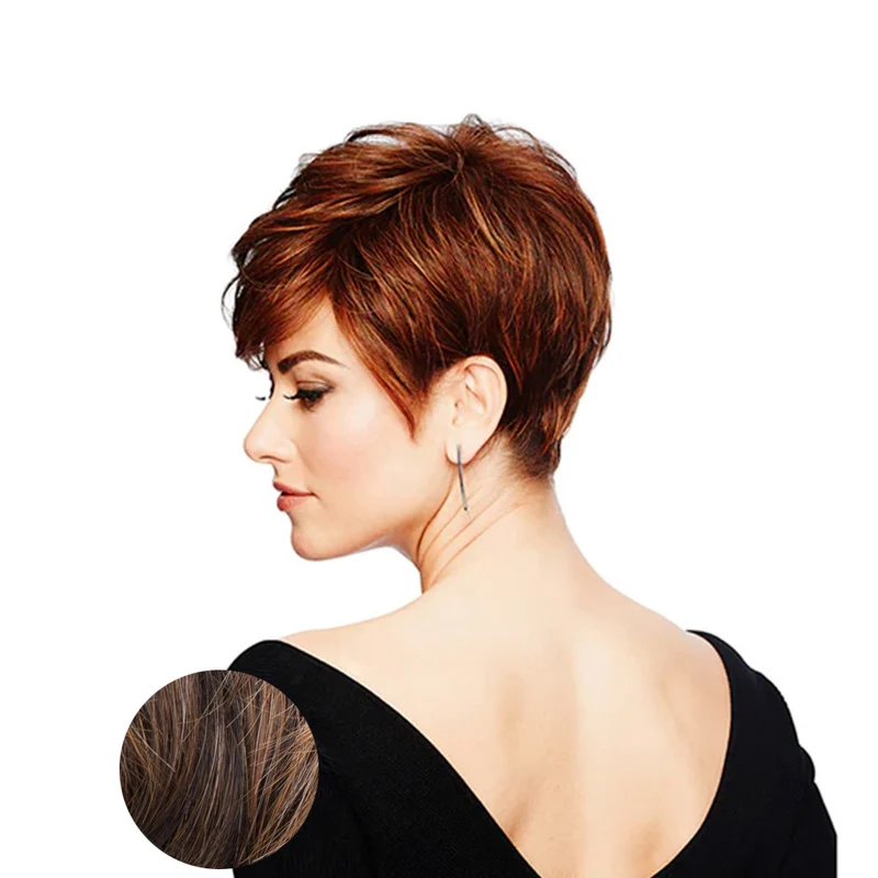 Hairdo Perfect Pixie RL8/29SS Noisette brun moyen