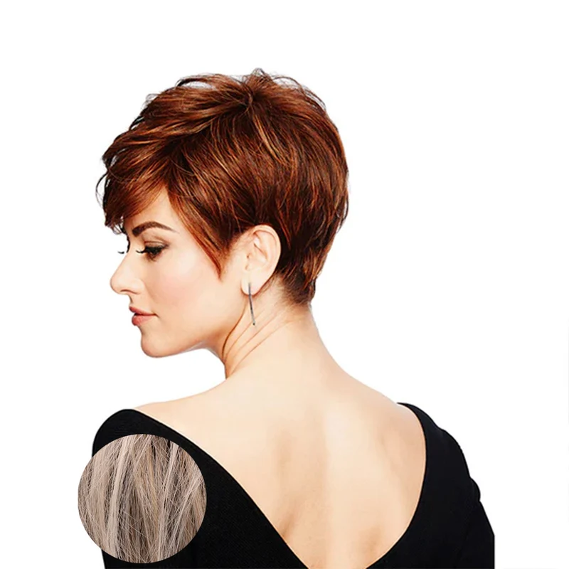 Hairdo Perfect Pixie Blond clair cendré avec racine brune RL19/23SS