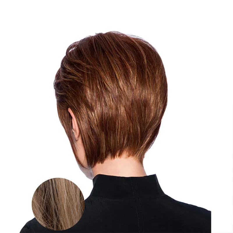 Hairdo Wispy Cut Perruque courte blonde foncée dorée
