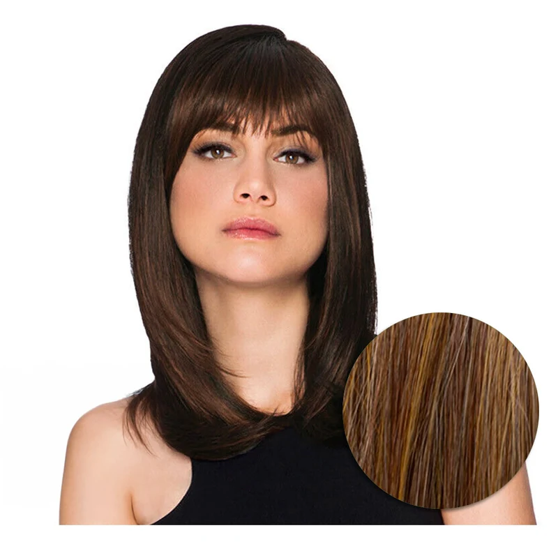 Hairdo Long With Layers R6/30 Marron Cuivré Moyen - perruque coupe longue