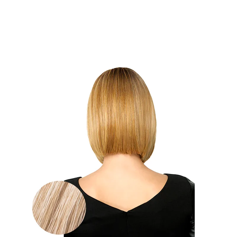 Hairdo Classic Page Perruque Blond Cendré Clair Avec Racine Brune